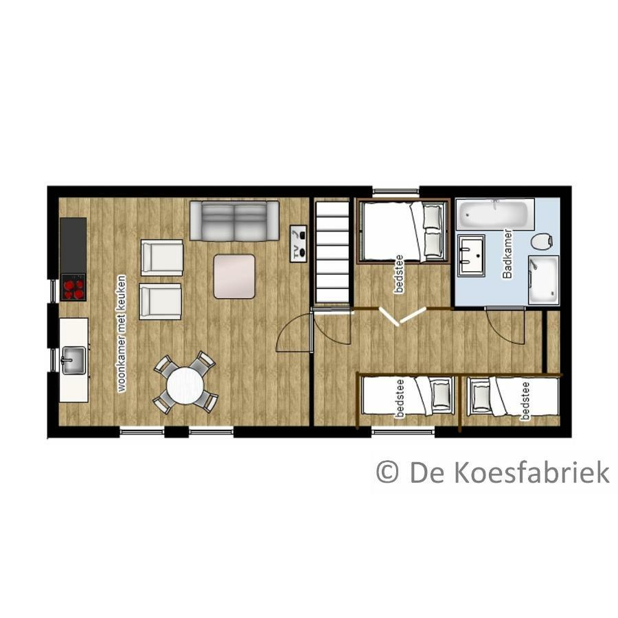 Appartement De Koesfabriek Centrum Dokkum Εξωτερικό φωτογραφία